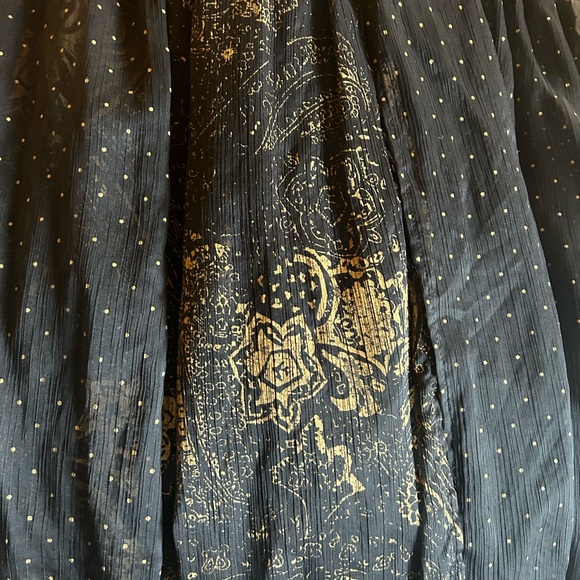 Free People Black Polka Dot Skirt - Picture 9 of 9